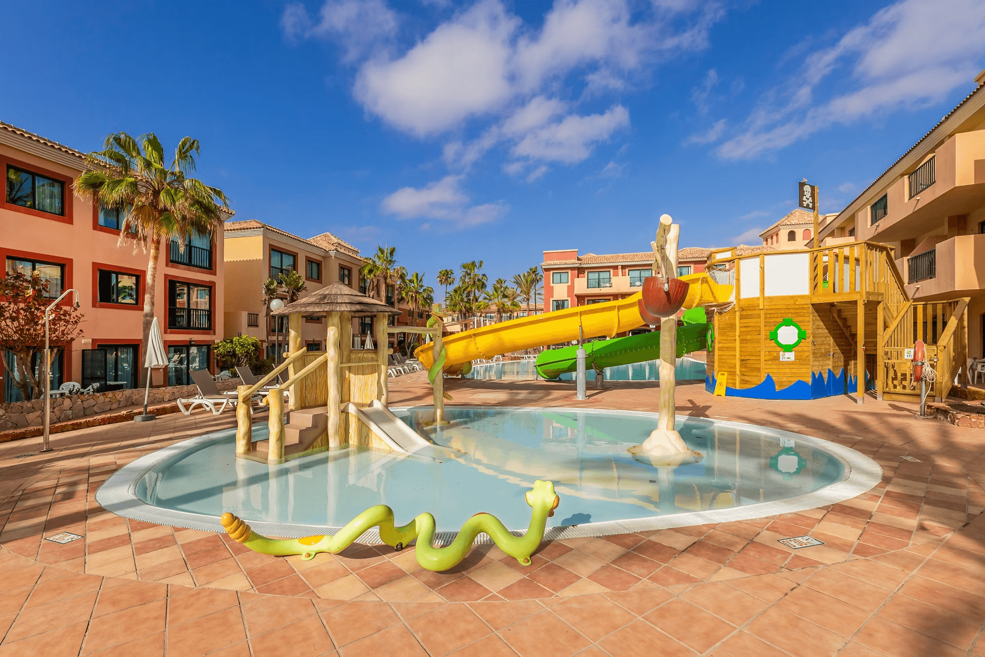 Family holiday under the sun