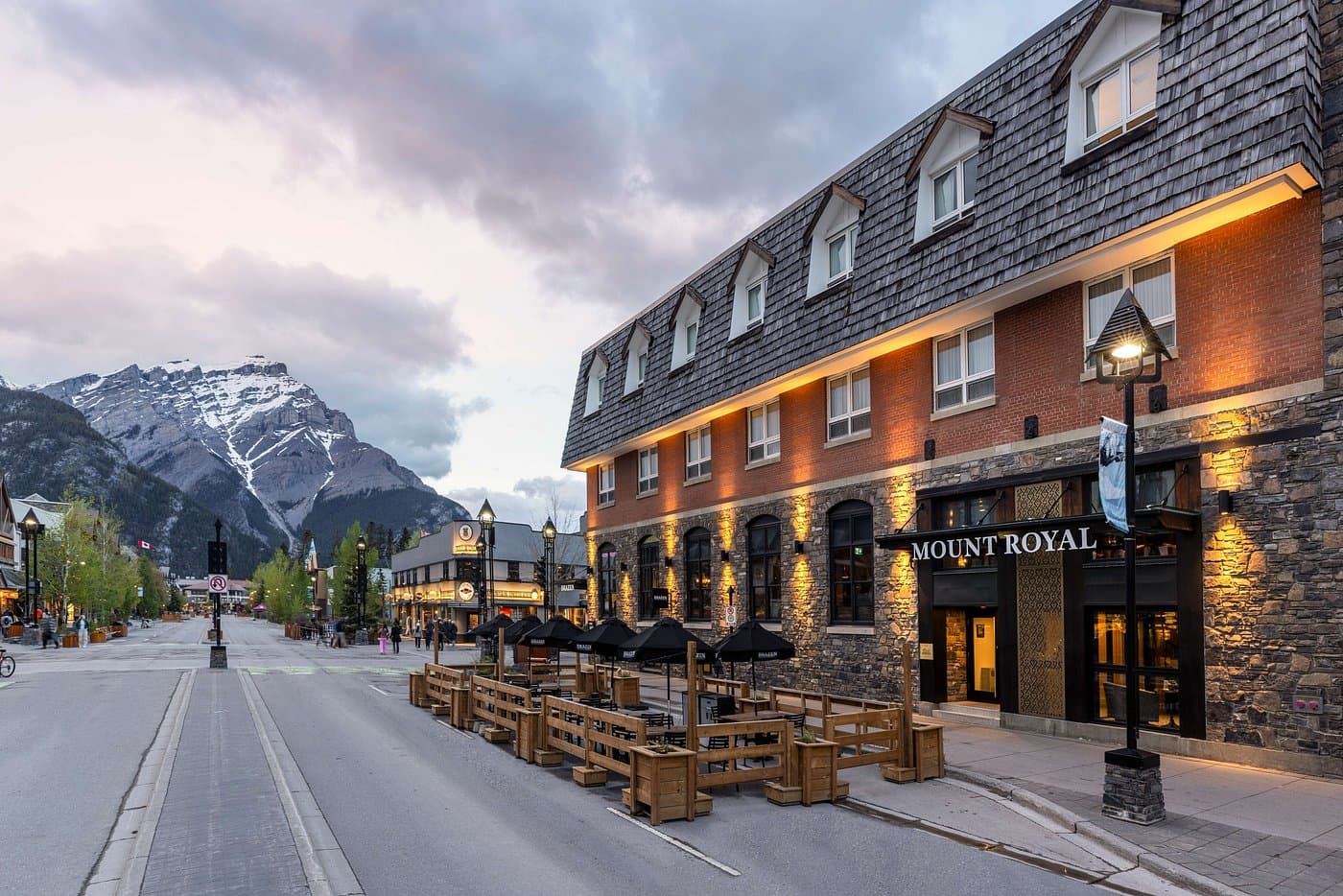 Family trip to Banff